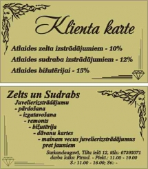 Klientiem - Atlaižu sistēma