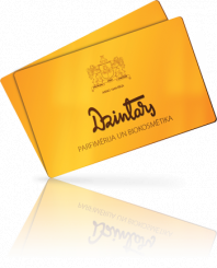 Pievienojies Dzintars pastāvīgajiem klientiem